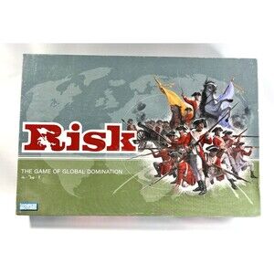 Risk The Game of Global Domination Golden Cavalry Token 2003 Open Box Unplayed